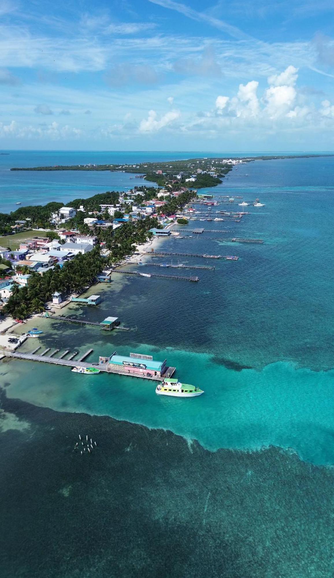 Villa The Coral Casa Cayo Caulker Exterior foto