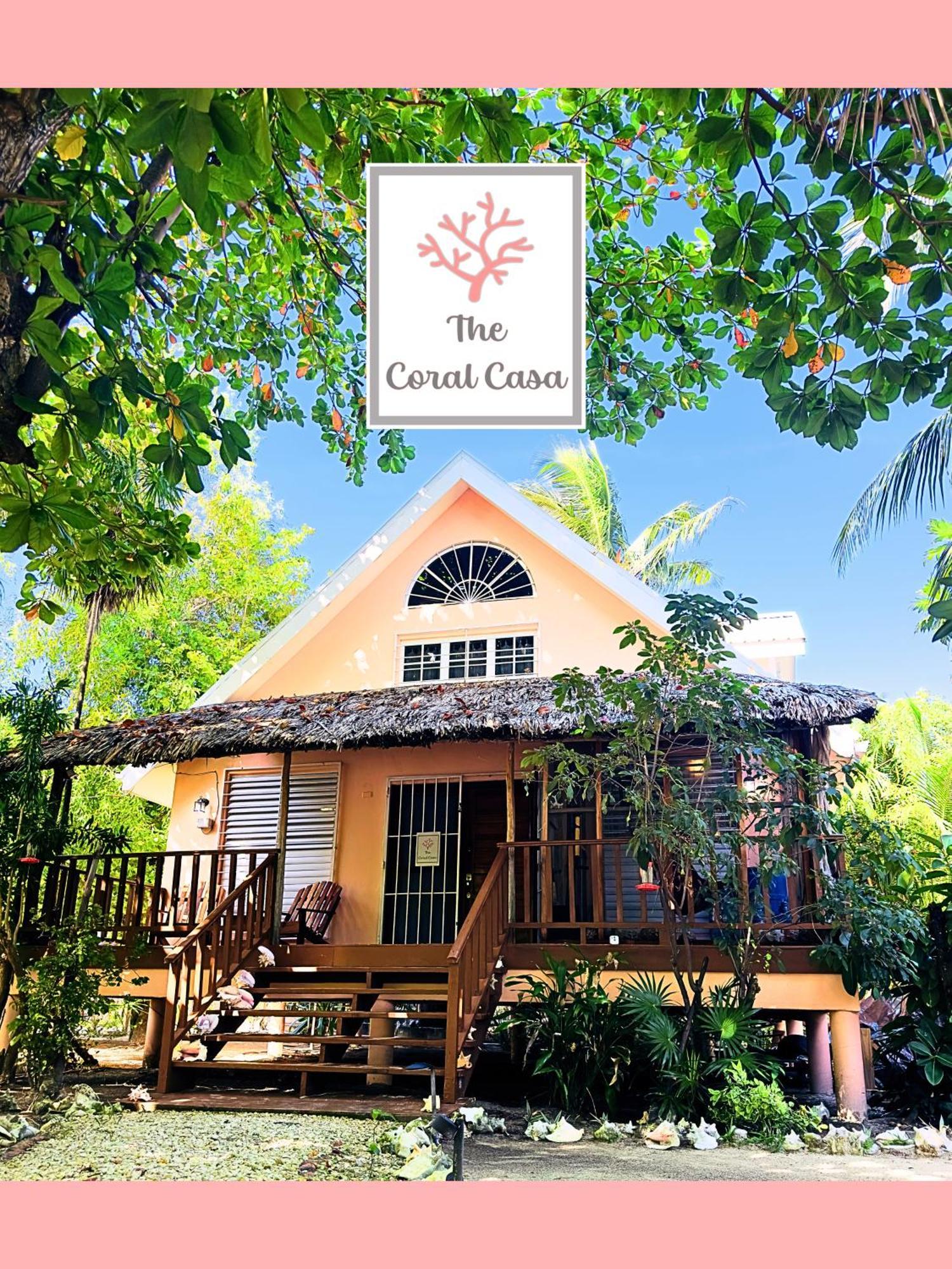 Villa The Coral Casa Cayo Caulker Exterior foto